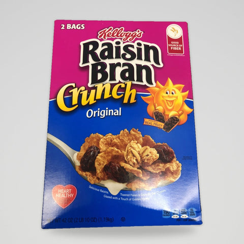 Kellogg's Original Raisin Bran Crunch Breakfast Cereal, 42 oz
