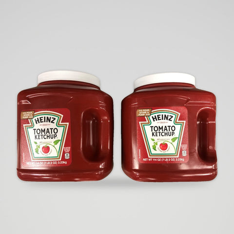 2 Jugs of Heinz Tomato Ketchup, 114 oz