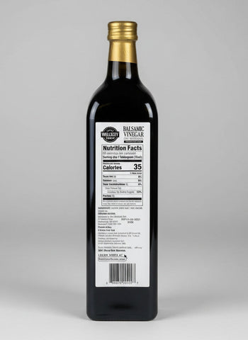2 Bottles Wellsley Farms Balsamic Vinegar 1L Modena Italy Grape