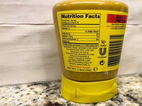 Colman's of Norwich Original Mustard, 5.3 oz