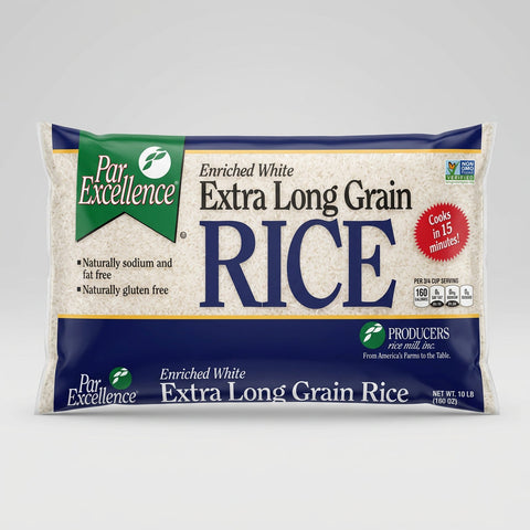10 POUNDS BULK Par Excellence Extra Long Grain Rice 10 lbs