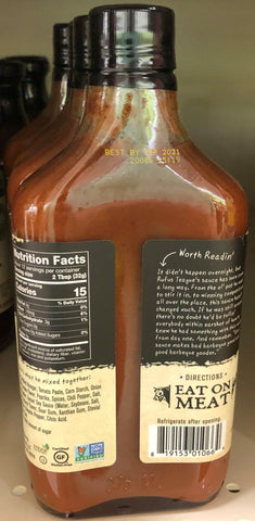 Rufus Teague Made Some Slim N' Sweet Sugar Free BBQ Sauce, 16 oz