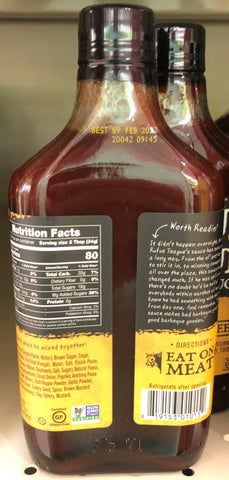 Rufus Teague Honey Sweet BBQ Sauce, 16 oz