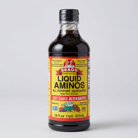 Bragg All Natural Liquid Aminos All Purpose Seasoning Soy Substitute 16 oz