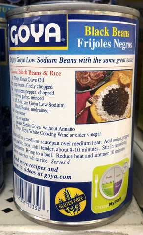 Goya Black Beans, 15.5 oz