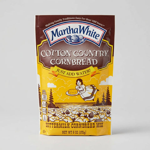 Martha White Cotton Country Buttermilk Cornbread Mix, 6 oz