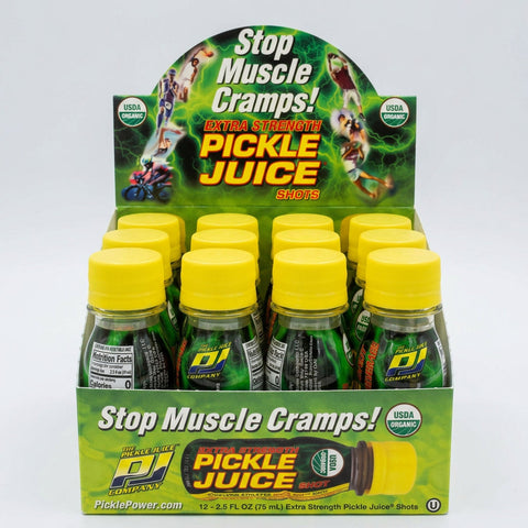 12 Bottles of The Pickle Juice Company Shots, 2.5 oz
