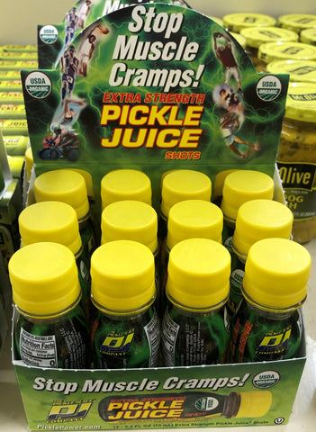 12 Bottles of The Pickle Juice Company Shots, 2.5 oz