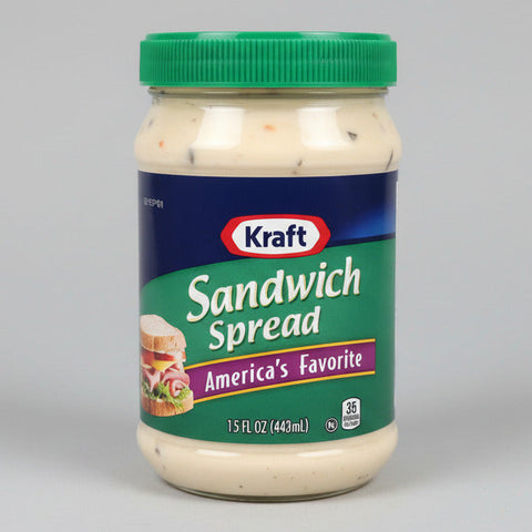 4 JARS Kraft Sandwich Spread Relish 15 oz. Jar Mayonnaise Mayo Burger