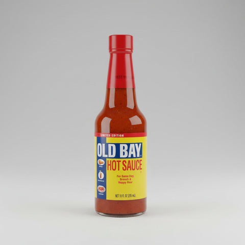 4 BOTTLES Old Bay Hot Sauce Dip 10 Oz Chicken BBQ Hot Vinegar Pepper