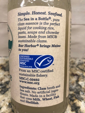 4 Bottles of Bar Harbor Clam Juice, 8 oz