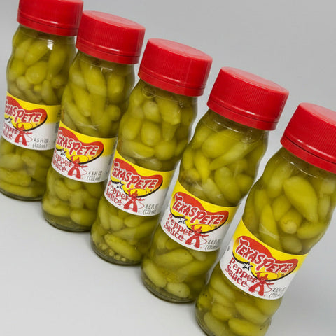 Texas Pete Pepper Sauce 4.5 oz Green Tabasco Soup Beans Salsa Greens
