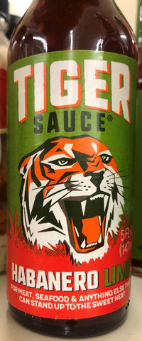 TryMe Tiger Habanero Lime Sauce, 5 oz