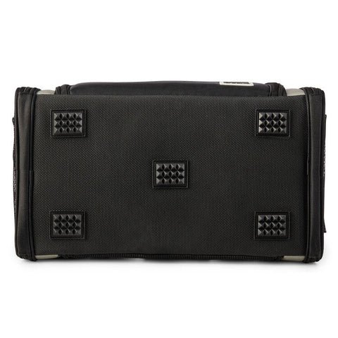 Black Mobile Dog Gear Pet Carrier PLUS Tote with Lined Food Puppy