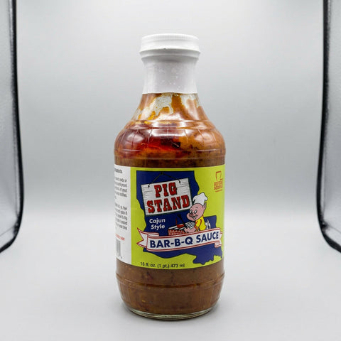 3 Bottles of Pig Stand Cajun Style Bar-B-Q BBQ Sauce, 16 oz