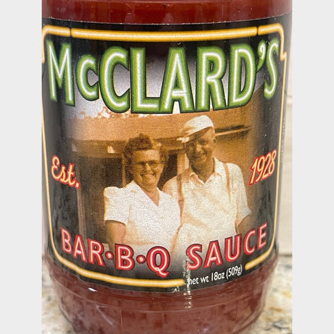 2 Bottles of McClard's Barbecue Sauce, 18 oz