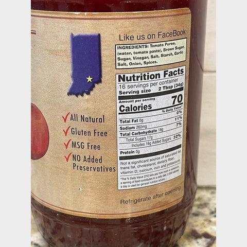 2 Bottles of Sweet D's Original Barbecue Sauce, 18 oz