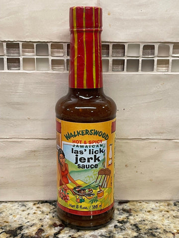 2 Bottles of Walkerswood Las’ Lick Jerk Sauce, 6 oz