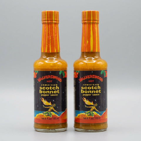 2 Bottles of Walkerswood Scotch Bonnet Pepper Sauce, 6 oz