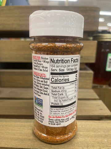 2 Bottles Bone Suckin’ Sauce Chicken Seasoning & Rub 5.3 oz. Jar