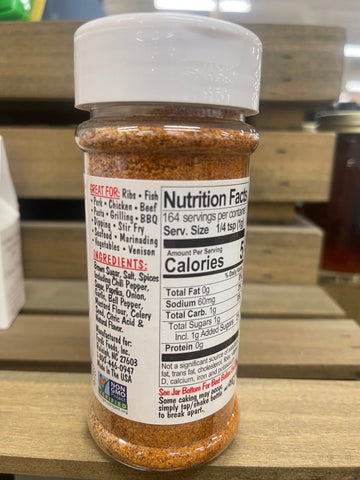2 Bottles Bone Suckin’ Sauce Original Seasoning & Rub 5.3 oz. Jar