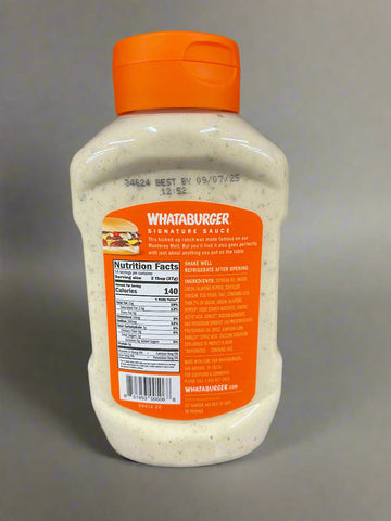 2 BOTTLES Whataburger Patty Melt Sauce 15.5 oz Creamy Pepper