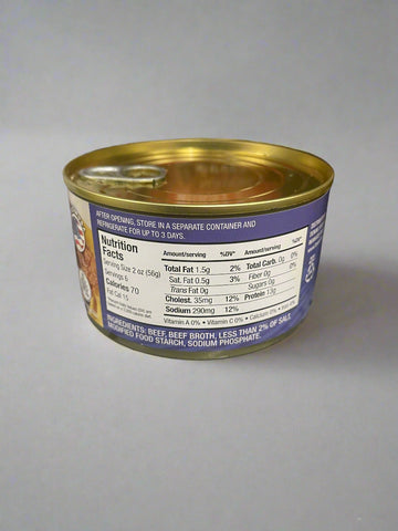 4 CANS Butterfield Farms Roast Beef in Beef Broth 12 oz can