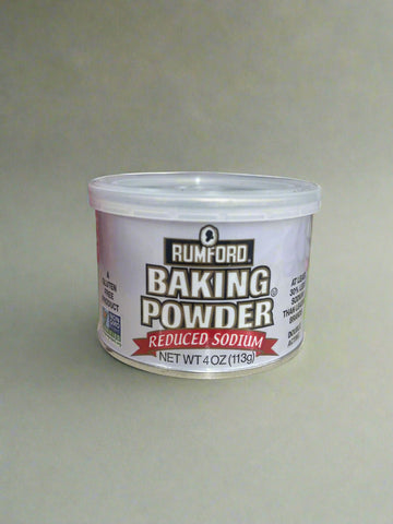 4 CANS Rumford Baking Powder Reduced Sodium 4 Oz