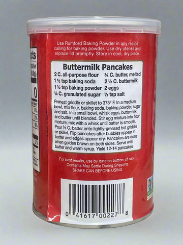 3 CANS Rumford Baking Powder 8.1 oz gluten free Non-GMO