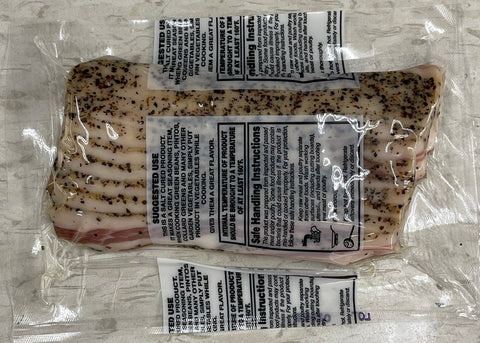 Suncrest Farms Old Fashioned Cured Country Ham Sliced Side Meat NC 8 oz Pork