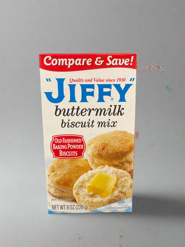 4 Boxes Old Fashioned Jiffy Buttermilk Biscuit Mix 8 Oz Dough