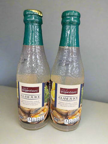 2 Bottle of Taste of Inspirations Clam Juice 8 oz chowder seafood sauce
