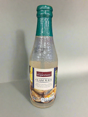 2 Bottle of Taste of Inspirations Clam Juice 8 oz chowder seafood sauce