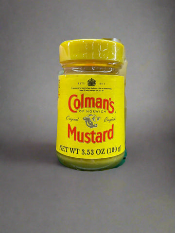 3 Bottles Colman's of Norwich Original Mustard 3.53 oz English Sandwich Condiment