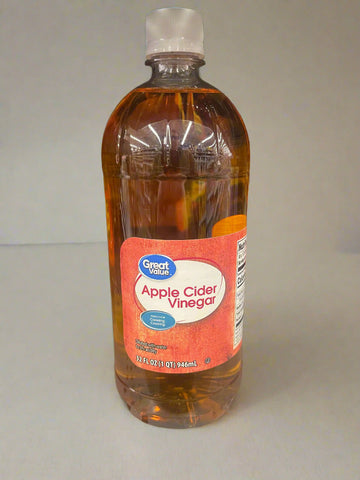 2 Bottles Great Value Apple Cider Vinegar 32 fl oz Canning Pickle