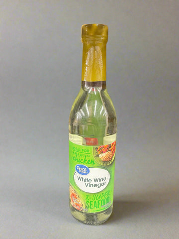 2 Bottles of Great Value White Wine Vinegar, 12.7 fl oz