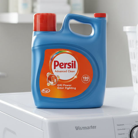 Persil Advanced Clean Oxi+Odor Liquid Laundry Detergent 120 loads 202 fl. oz.