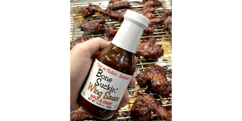 Bone Suckin' Garlic & Honey Wing Sauce 12.25 oz