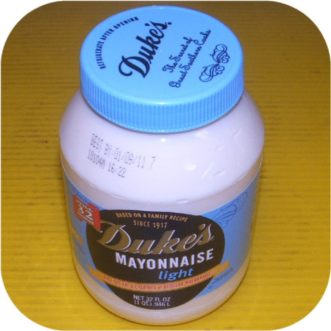 6 Quart Jars Duke's Light Mayonnaise Diet Dukes Mayo
