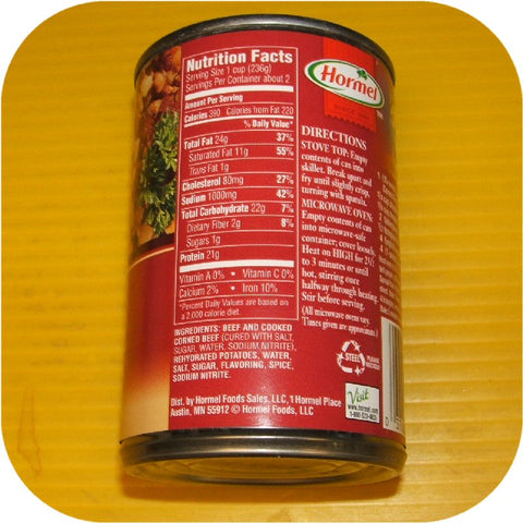 12 Hormel Mary Kitchen Corned Beef Hash Meat 14oz Can