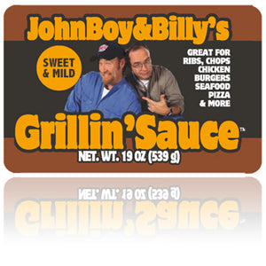 John Boy and Billy's Sweet & Mild Barbeque Sauce BBQ