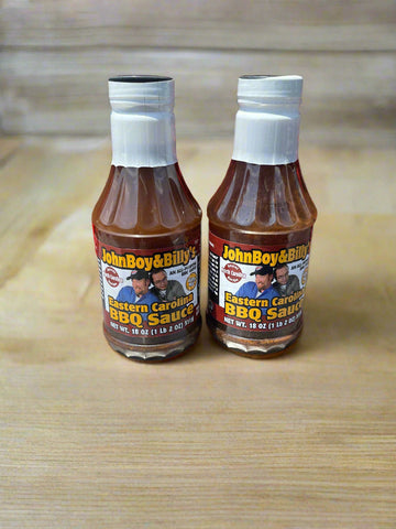 2 Bottles John Boy and Billy's Eastern Carolina BBQ Grillin Sauce Barbecue