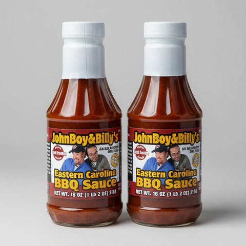 2 Bottles John Boy and Billy's Eastern Carolina BBQ Grillin Sauce Barbecue