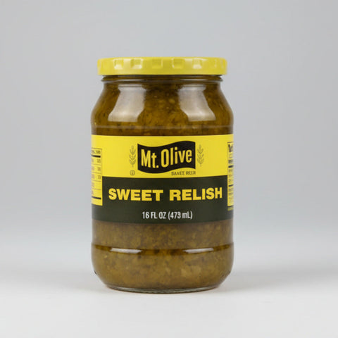 Mount Olive Sweet Salad Cubes Relish 16 oz Salad Tuna Mt