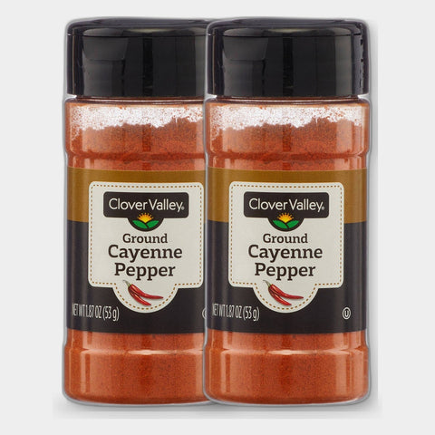 2 Jars Clover Valley Ground Cayenne Pepper, 1.87 oz