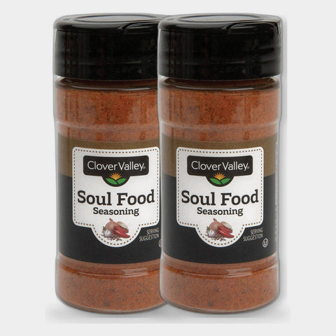 2 Jars Clover Valley Soul Food Seasoning, 4.6 oz
