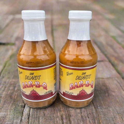 2 Bottles of Sam Dillard's Bar-B-Q Sauce, 16 oz