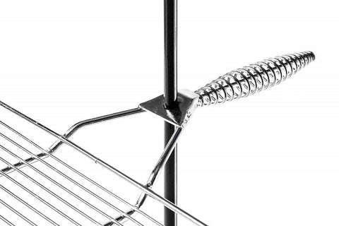 Pole Grill Cooker Campfire Camping Light Weight Camper Stove Grill Pop Up