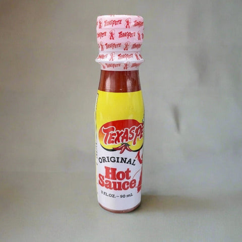 4 BOTTLES Texas Pete Hot Sauce Pepper Wing 3 oz Bottle Pocket Size