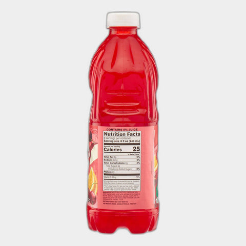 Clover Valley Fruit Punch Juice Drink From Concentrate, 64 fl oz